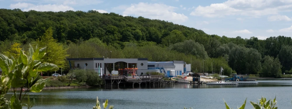 base nautique et lac du plan d'eau de Canada
