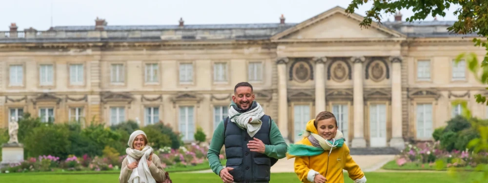 famille parc du château de compiegne