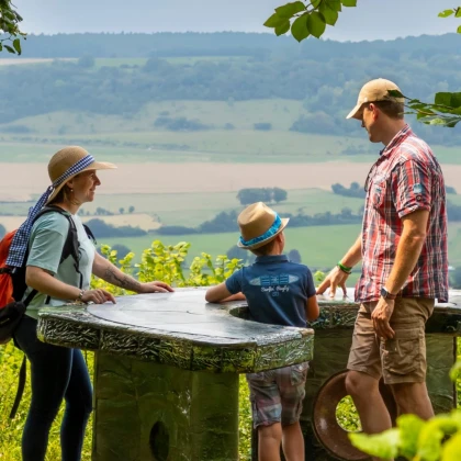 famille point de vue rando