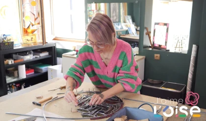 atelier création de vitrail artisanal