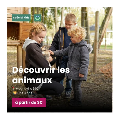 enfant ferme animaux mogneville