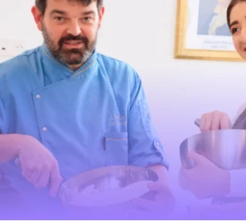 groupe en atelier de cuisine