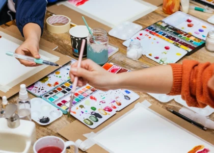 Atelier aquarelle & Tea Time chez Nougatine – Créez votre Demoiselle - Oise.fun