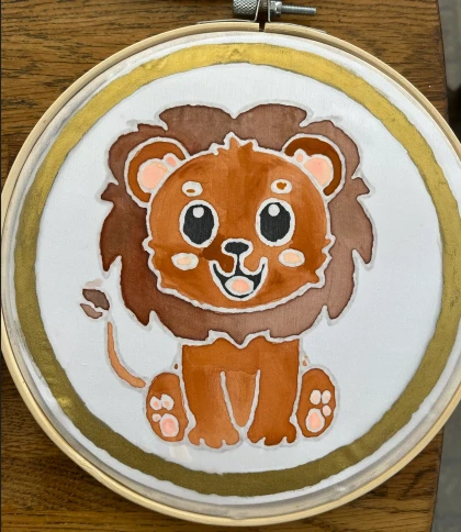 Atelier peinture sur soie (enfants) – Crée ton tableau et joue avec les couleurs - Oise.fun