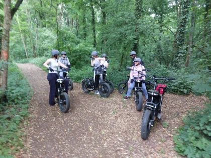Balade découverte en trottinette cross – Cet automne, évadez-vous à deux roues ! - Oise.fun