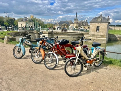 Escapade - Les petites routes de l'Oise en mobylette vintage - Oise.fun