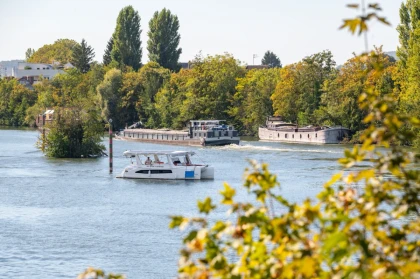 Promenade en catamaran - Parenthèse nature sur l'Aisne - Oise.fun