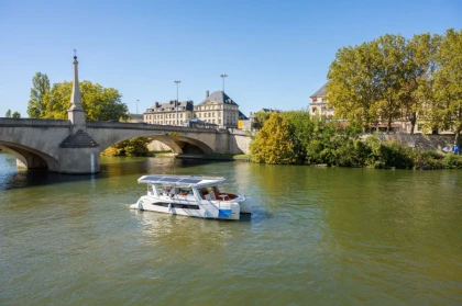 Promenade en catamaran solaire - Quand l'Aisne rejoint l'Oise - Oise.fun
