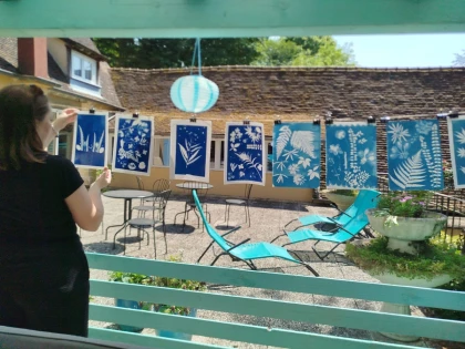 Créez votre œuvre déco unique - Atelier Initiation au Cyanotype - Oise.fun