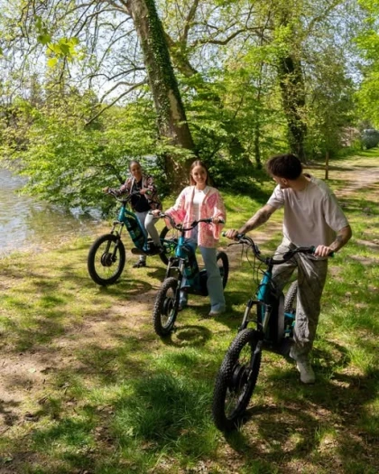 Location en forêt en Trottinette électrique - Oise.fun