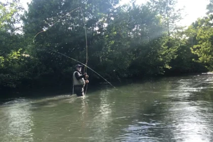 Pêche à la mouche en rivière – Truite sauvage et technique affûtée ! - Oise.fun