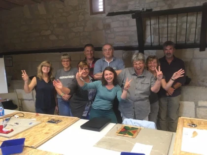 Stage d'initiation vitrail. - Oise.fun