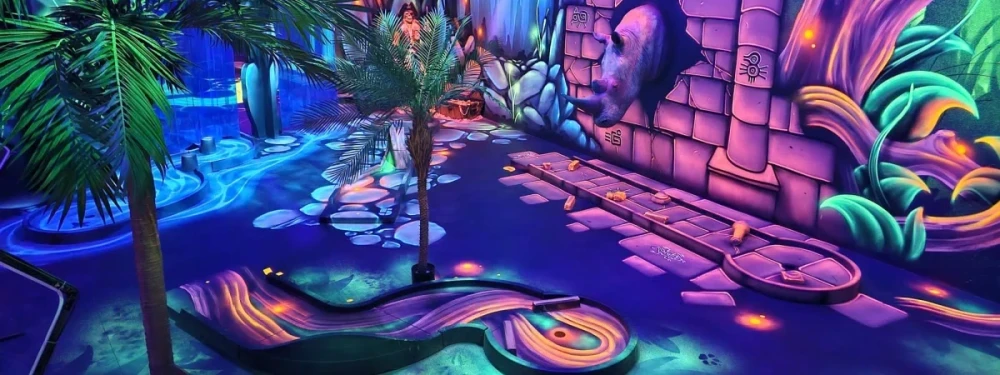 terrain de minigolf