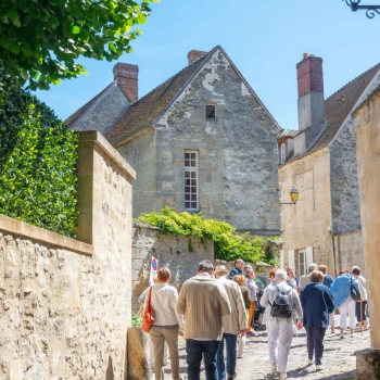 groupe en visite à Senlis