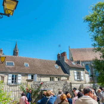groupe en visite à Senlis