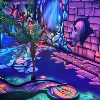 terrain de minigolf