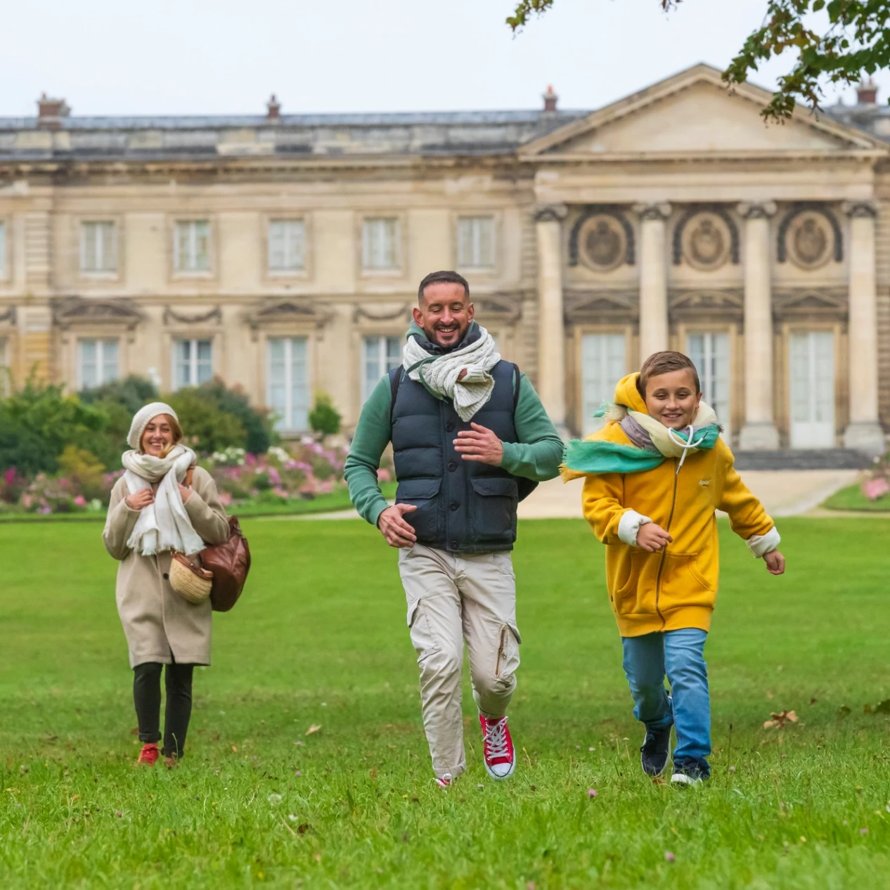 famille parc du château de compiegne