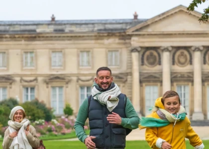 famille parc du château de compiegne