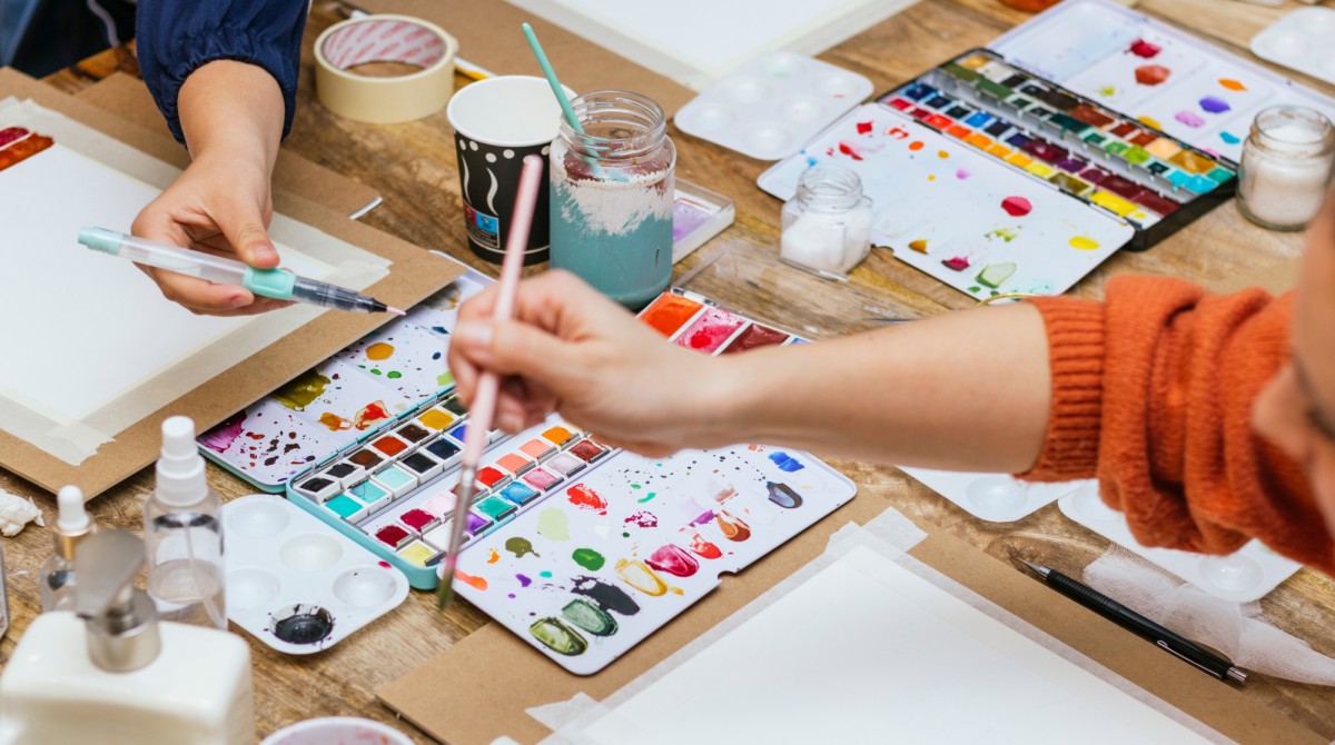 Atelier aquarelle d'Eau étincelle - Oise.fun