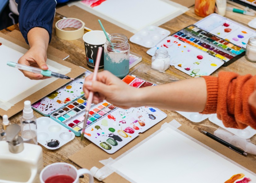 Atelier aquarelle d'Eau étincelle - Oise.fun