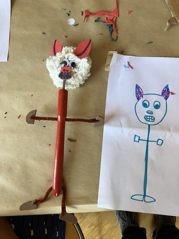 Donne vie à ta brosse !  –  Atelier enfant pour les vacances de la Toussaint à Tracy-le-Mont - Oise.fun
