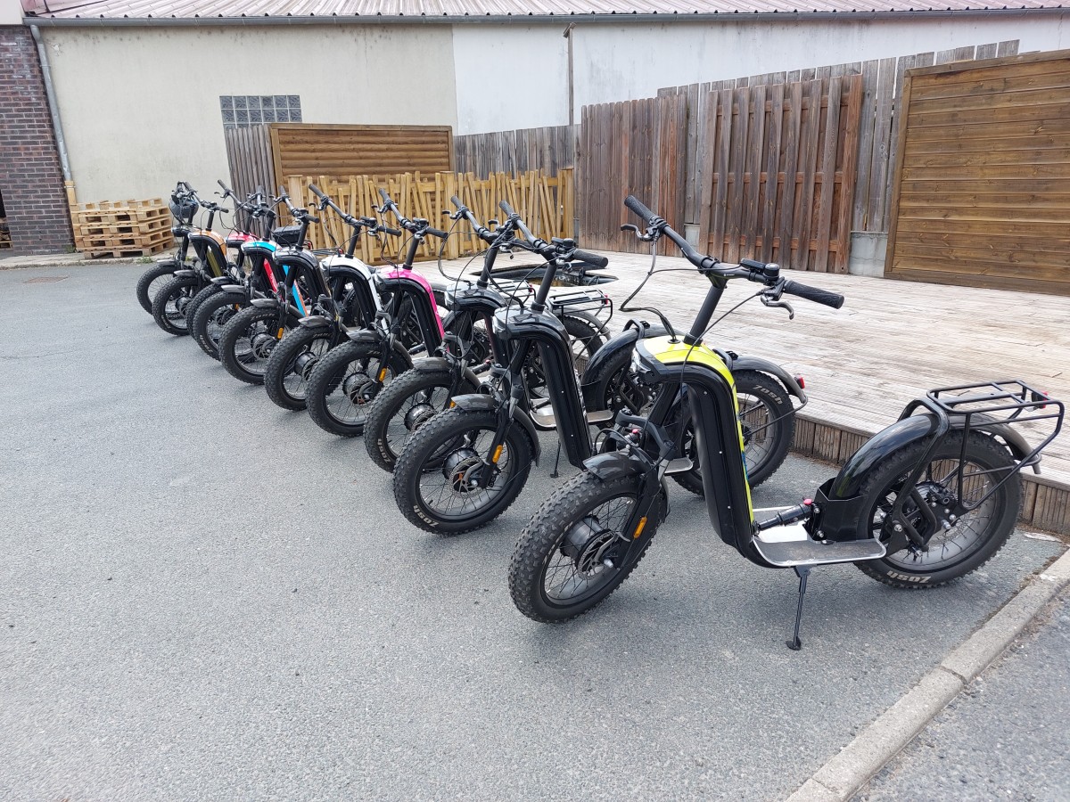 Balade initiation en trottinette cross 100% électrique - Oise.fun