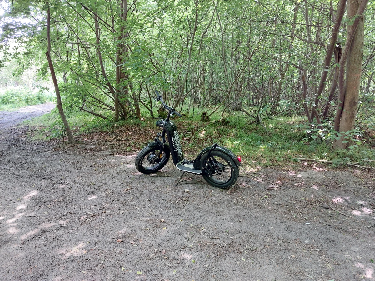 Balade initiation – Trottinette électrique tout-terrain & nature - Oise.fun