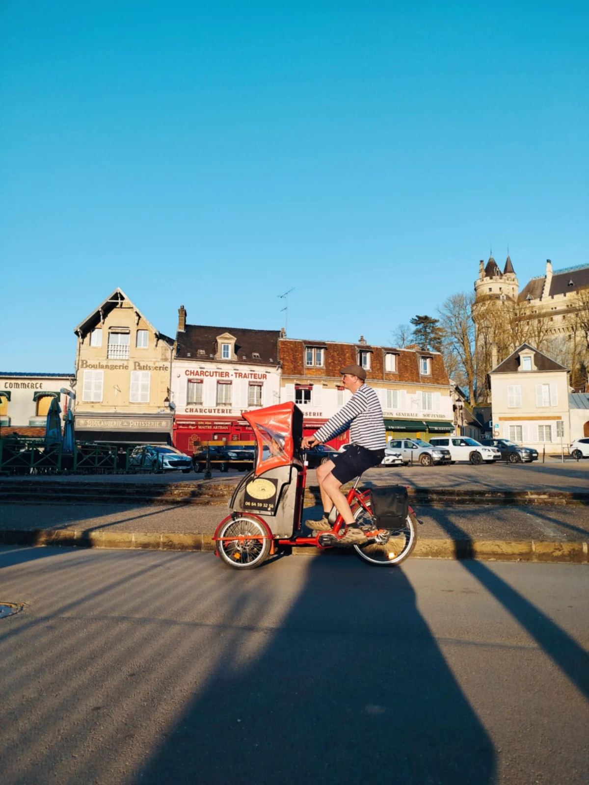 Balade audioguidée en triporteur – Pierrefonds autrement - Oise.fun