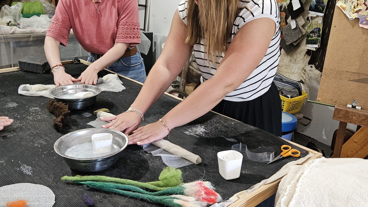 De la laine à la toison feutrée – Atelier découverte 2h à Tracy-le-Mont - Oise.fun