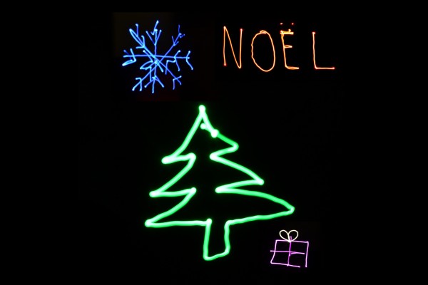 Découverte du Light Painting en famille à Chantilly - Oise.fun