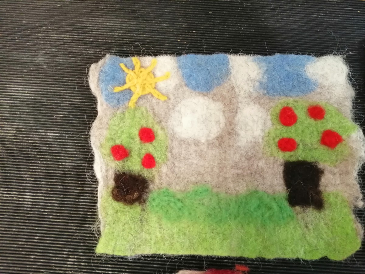 expérimentation créative: transformation de la laine - Oise.fun