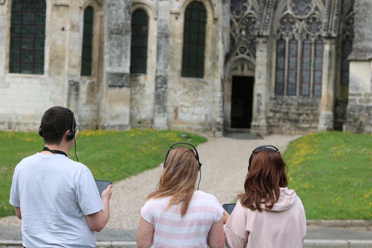Visite immersive 3D – L’Abbatiale de Saint-Germer-de-Fly comme vous ne l’avez jamais vue - Oise.fun