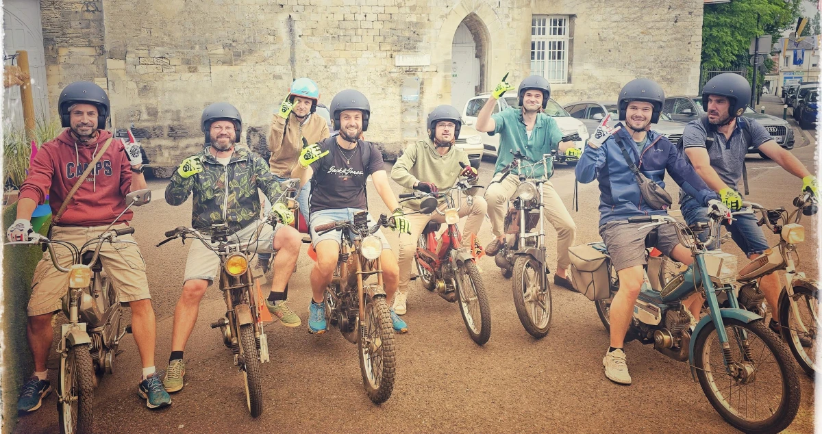 Balade rétro en mobylette – Compiègne entre ville et forêt - Oise.fun