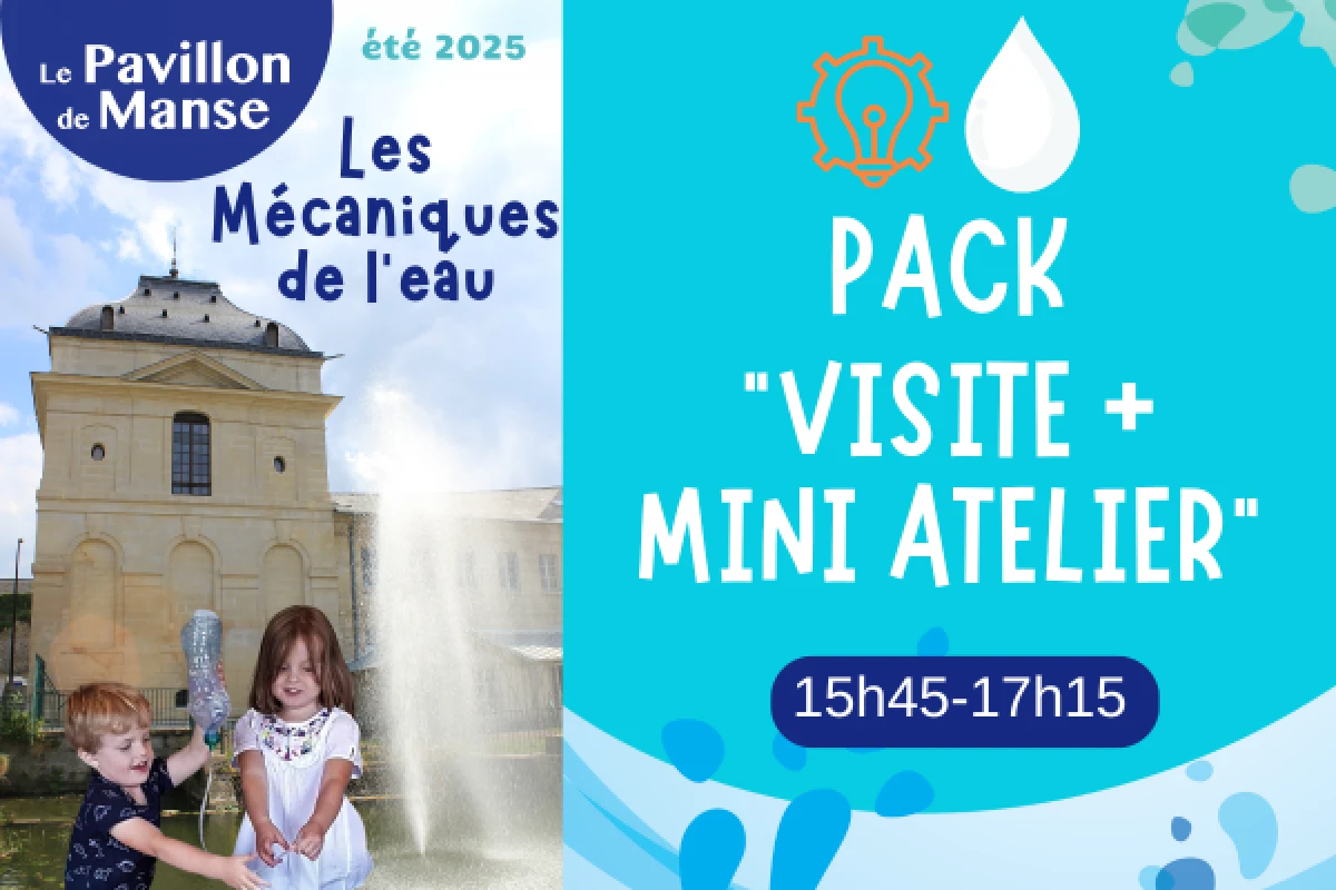 Visite + Mini Atelier – Machines & éclaboussures au Pavillon de Manse ! - Oise.fun
