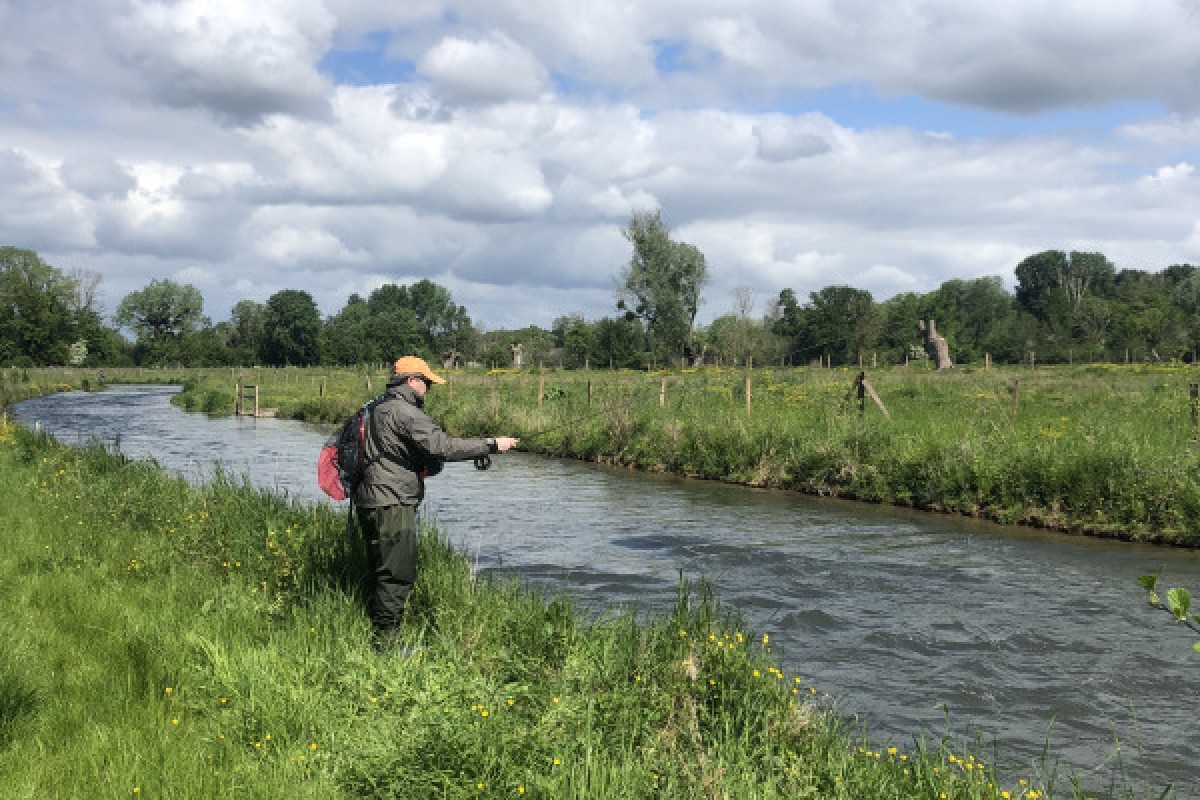 Pêche à la mouche en rivière - Oise.fun