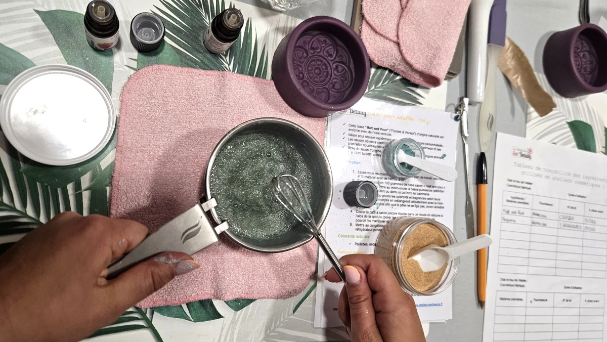 Créez votre savon & shampoing solide - Atelier Sev'beauty - Oise.fun