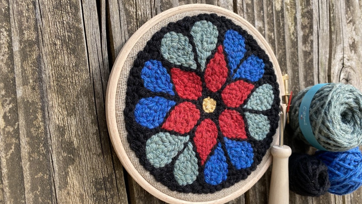 Visite et atelier de punch needle à la Manufacture  - Oise.fun